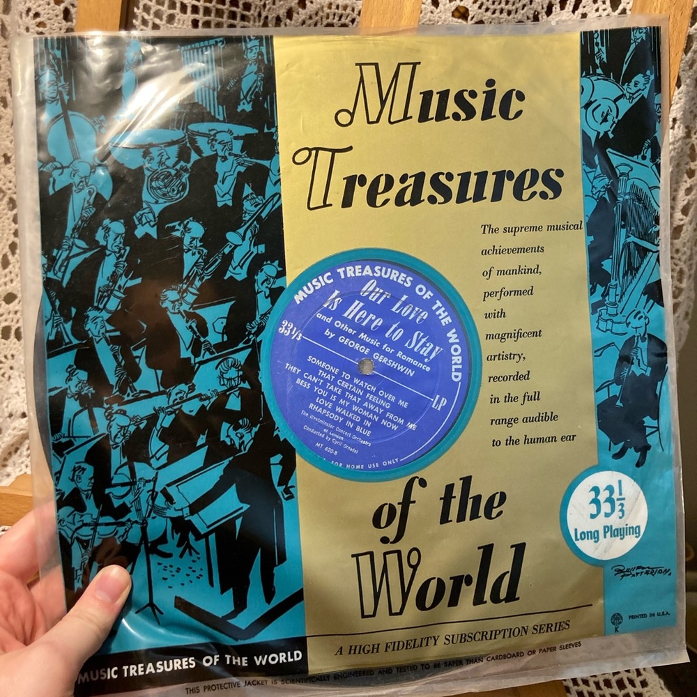 George Gershwin Untested Record - Music Treasures of the World